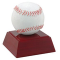 Baseball, Full Color Resin Sculpture - 4"